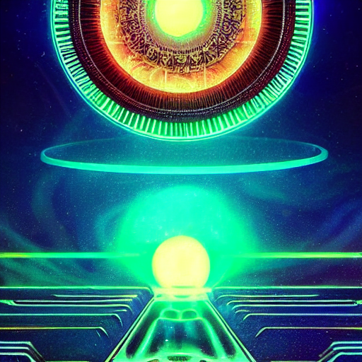 Vaporwave Style Sci - Fi Art Trending On Artstation Artstati...