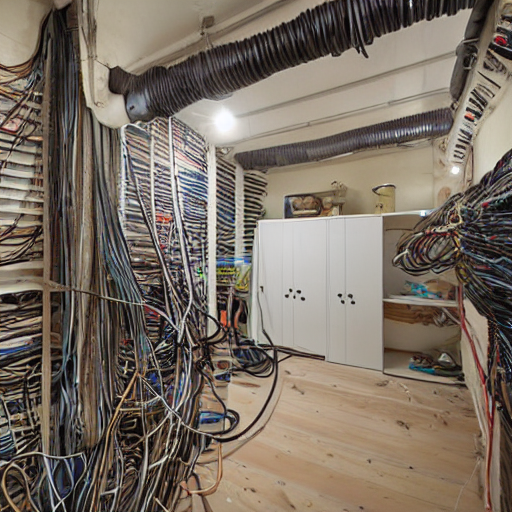A 2 5 0 0 Square Foot Floor - Space Decorated With Ominous W...