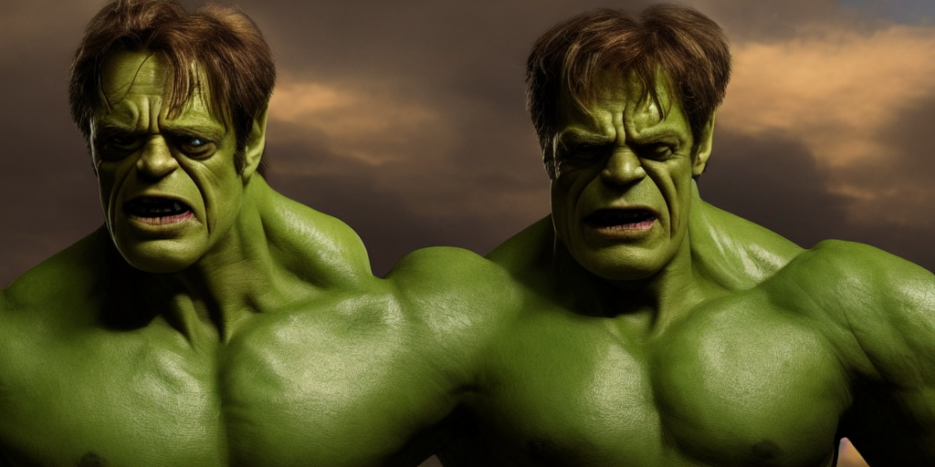 A Film Still Of Steve Buscemi As The Hulk, Directed By Quent...