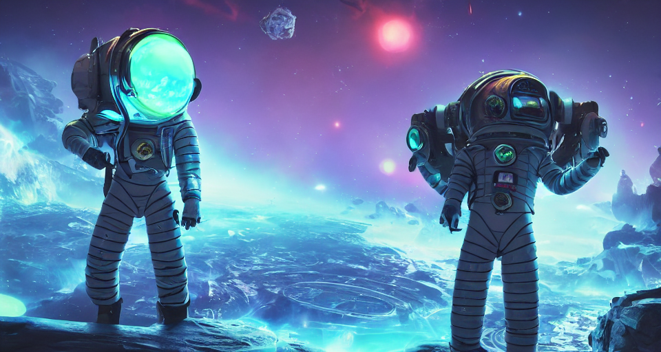 Morty In A Spacesuit Roams The Universemorty Fights Monsters... — Stable Diffusion AI Prompt: morty in a spacesuit roams the universemorty fights monsters in the universe, be...