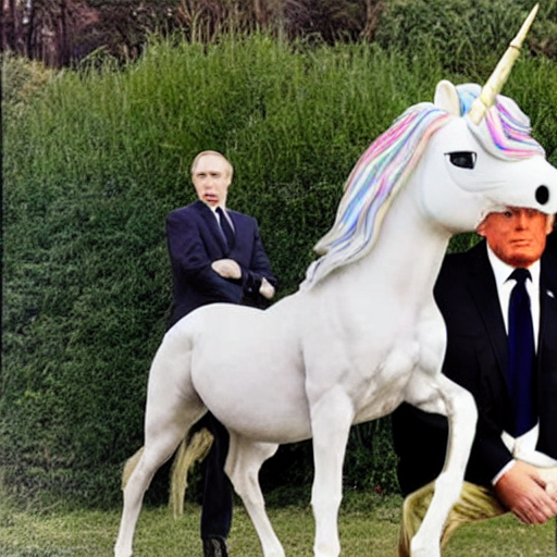 An Award Winning Pulitzer Price Photograph Of Trump And Puti...