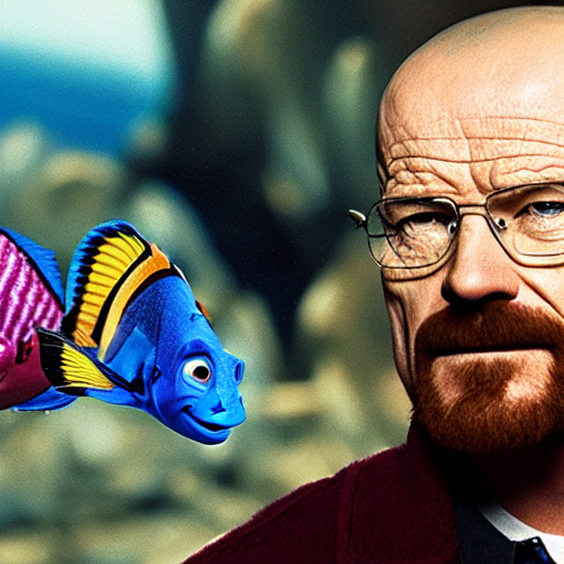 Walter White Finding Nemo