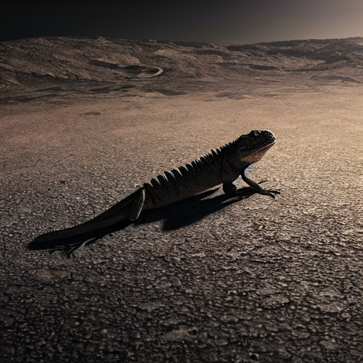 Ultra Realistic Illustration, Humanoid Lizard On The Lunar S... — Stable Diffusion AI Prompt: ultra realistic illustration, humanoid lizard on the lunar surface, lunar landsc...