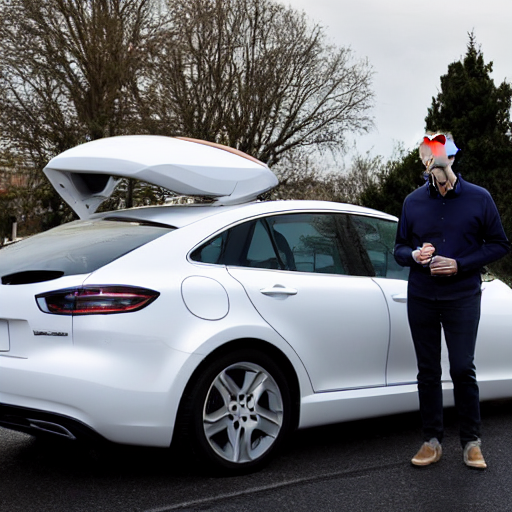 Tim Cook Driving New Apple Car