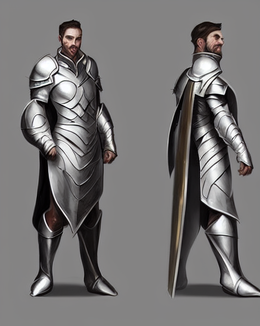 Wizard Armor, Silver With Gold Trim, Character Concept Art,... — Stable Diffusion AI Prompt: wizard armor, silver with gold trim, character concept art, fantasy art, extreme...