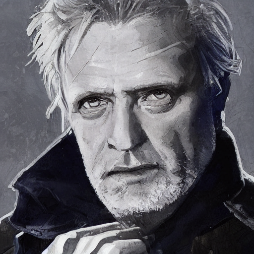 Star Wars Portrait Of A Rutger Hauer By Greg Rutkowski, Jace...