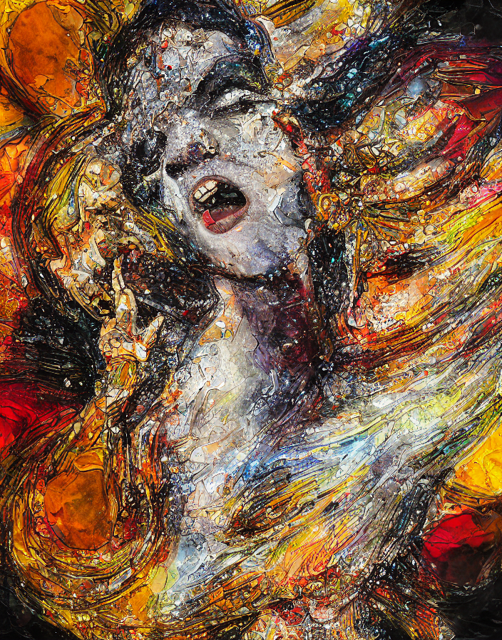 Screaming Dynamism Of Celestial Being Detailed And Highly Re...