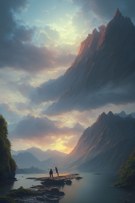 Eternal, Beautiful Landscape, Environment, Colors, Cinematic...