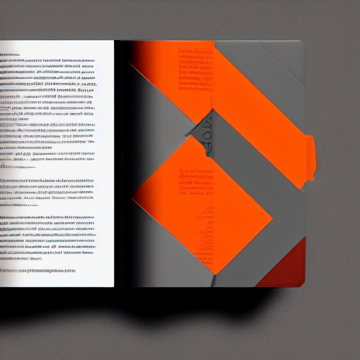 Book Cover Design, Graphic Design, Grey And Orange, Some Tex...