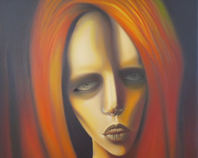 Illusion. Oil On Canvas