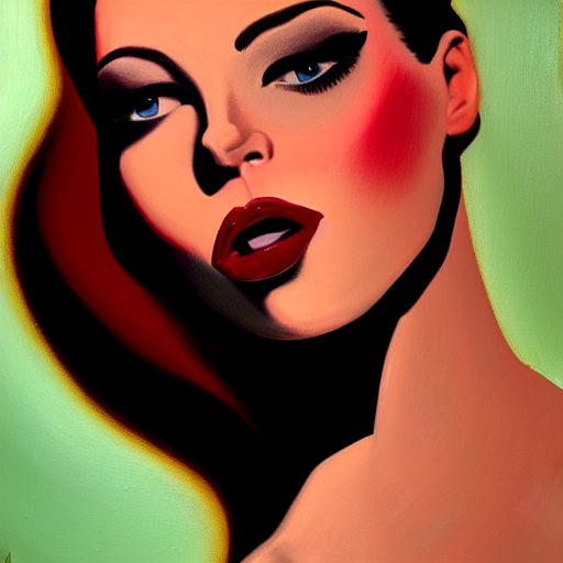 A Portrait Of Real - Life Jessica Rabbit, Studio Lighting, O...
