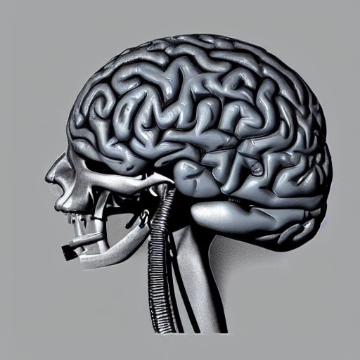 An Anatomically Correct Human Brain Made Of Metal, Cybertron...