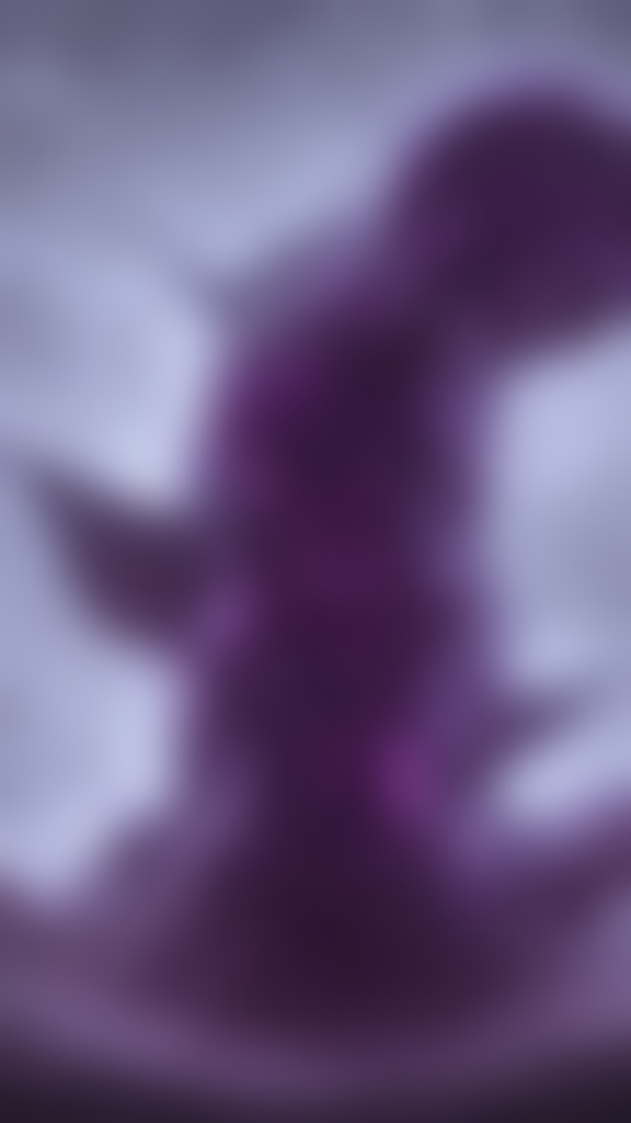 Lovecraftian Void Monster, Only Eyes, Cloudy, Dark Purple, D...