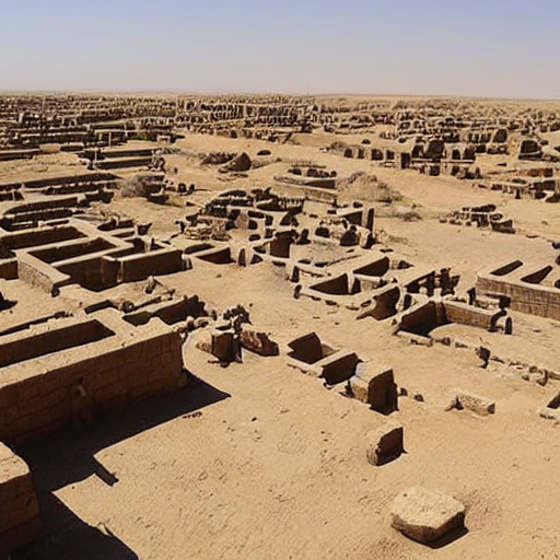 The City Of Uruk In Sumeria