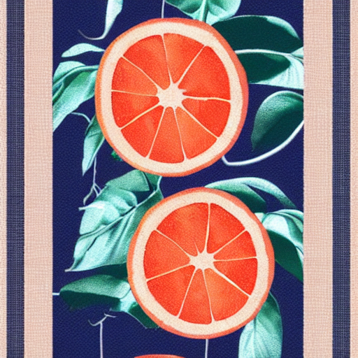 Airbrush Art Well - Worn Grapefruit Smpte Pattern