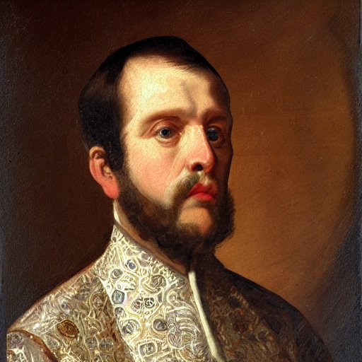 A Portrait Painting Of Clement Lovejoy
