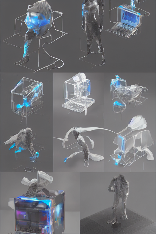 Epic 3 D, Biodegradable Computers Controlled By Telepathic H...