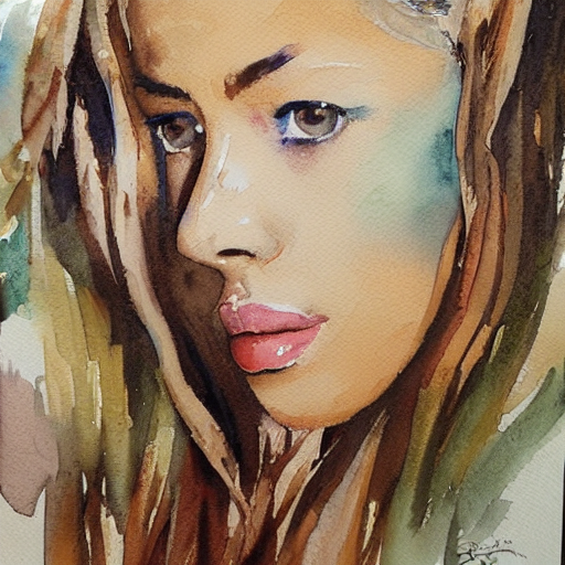 Watercolor By Eudes Correia