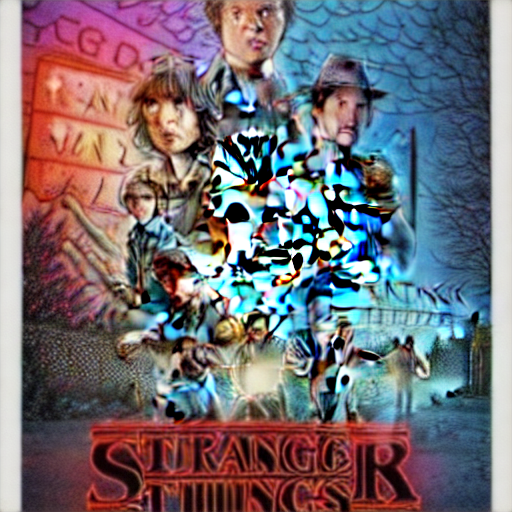 Stranger Things Upside Down New York Art Hd Detailed