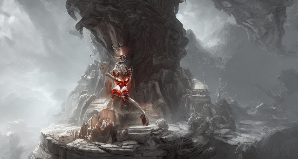 Divine Homonculus, Digital Painting, Highly Detailed, Concep...