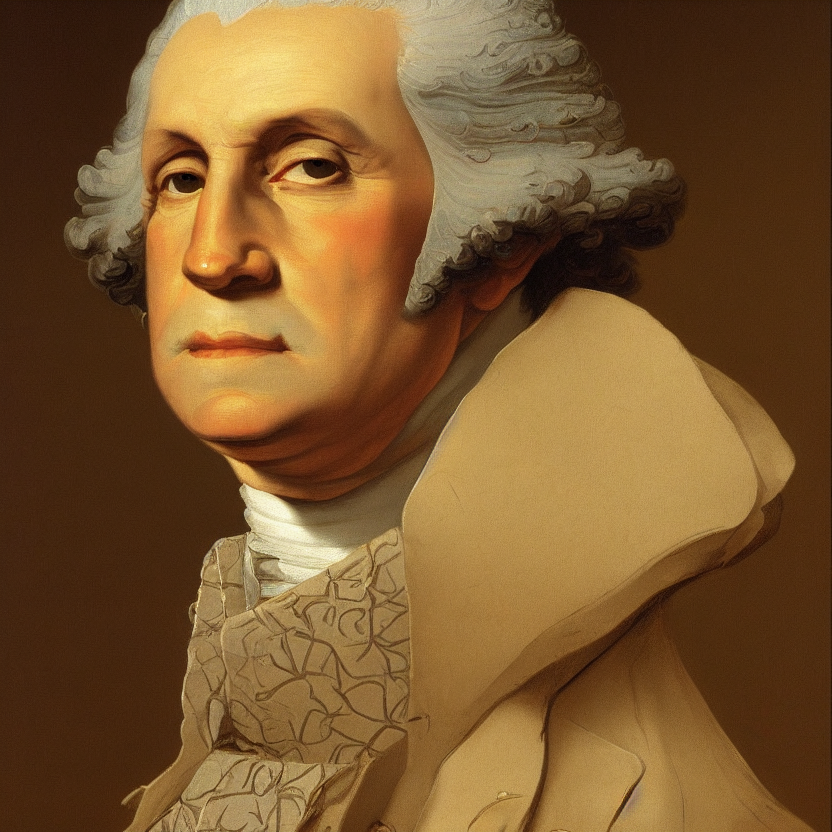 George Washington By Kehinde Wiley And Rembrandt  5. Photore...