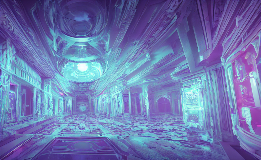 Cosmic Horror, Abstract, Ghostly, Arcade, Duotone, Poltergei...