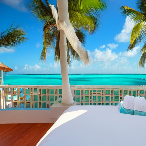 A Hotel Room In Bahamas, Wide Shot