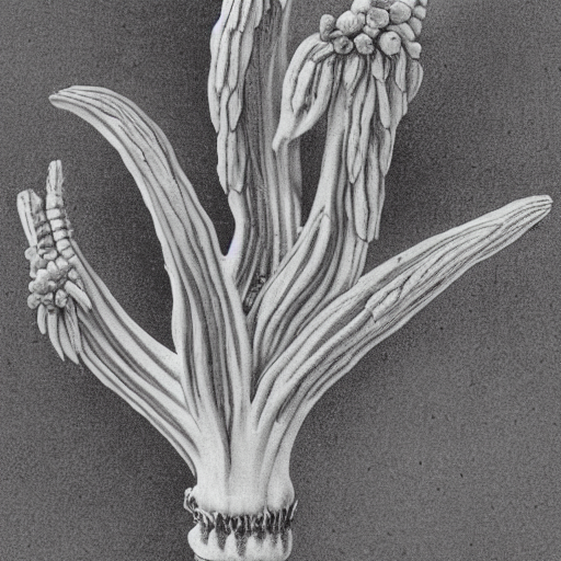 Victorian Botanical Illustration Of Citrus Buddhas Hand