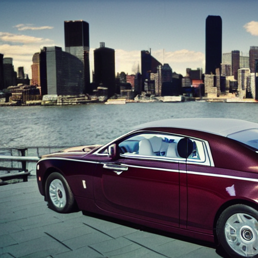 3 5 Mm Photo Of Metallic Wine Color 9 9 Rolls - Royce Boat T...