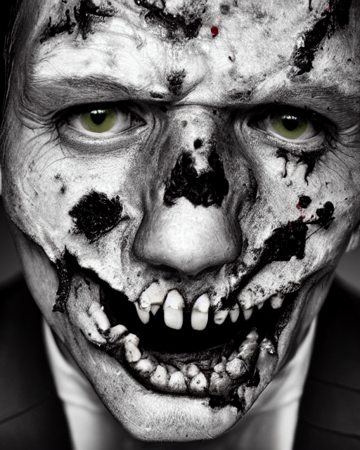 Portrait Of A Zombie By Mario Testino, Headshot, Sony A 7 R,...