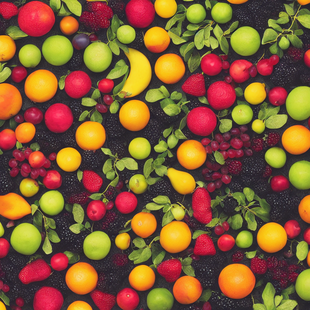 Brand Logo Fruit Company, Elegant, Colourful