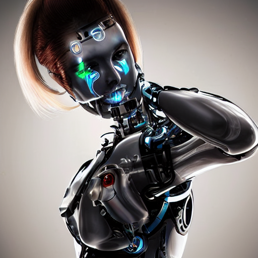 A Female Cyborg