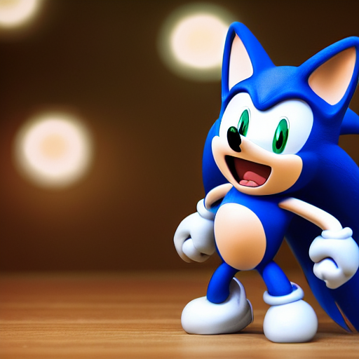 A Still Of Doraemon And Sonic The Hedgehog By Aardman Animat...