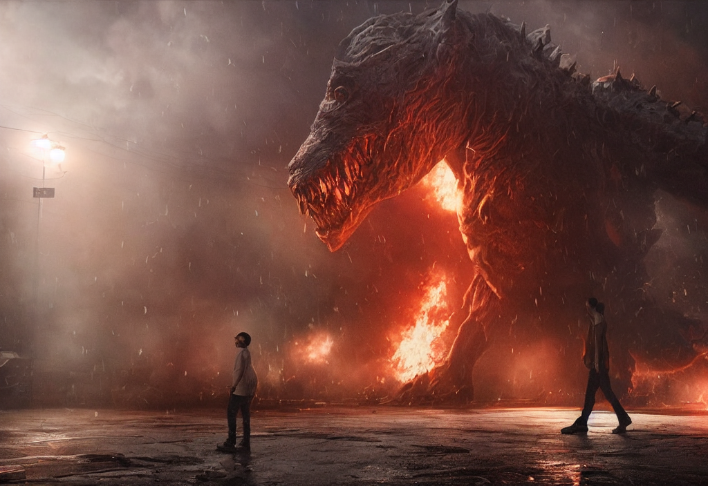 Vfx Color Film, Huge Behemoth Monster Creature By Aaron Sims...
