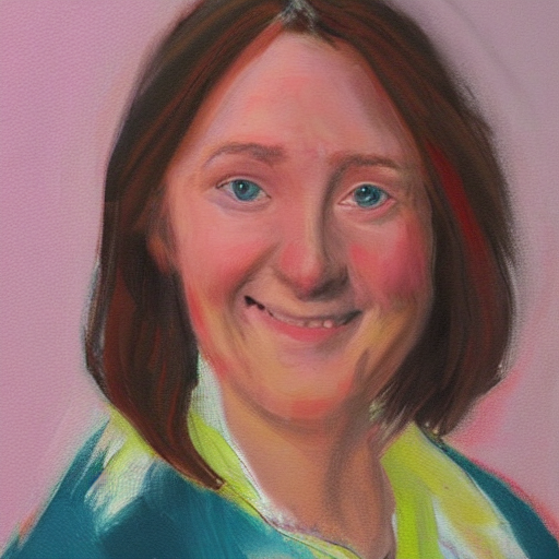 A Portrait Painting Of Brigid Tuitt