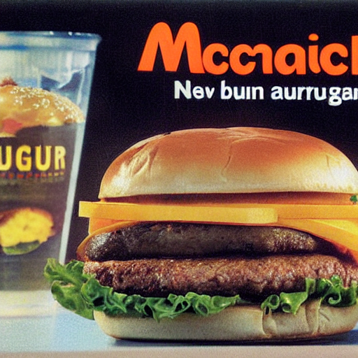Ad For The New Mchuman, A Burger With Real Human Meat By Mcd...
