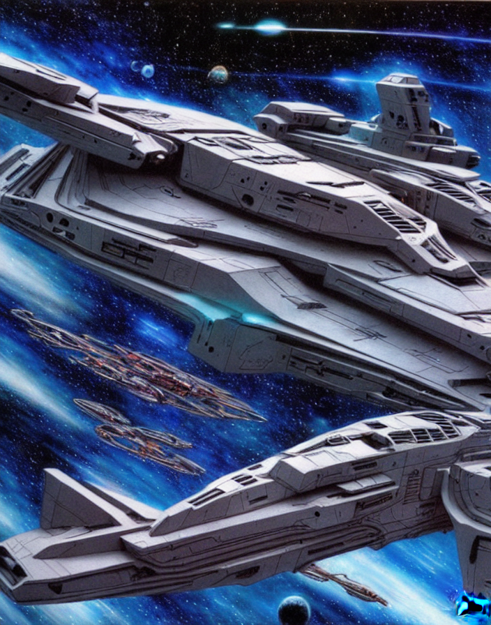 Afx 2 3 7 V. 7, A Space Ship Designed For Speed, By James Gu...