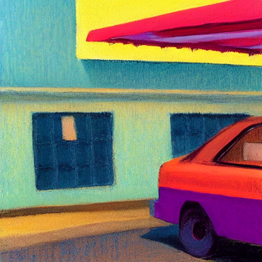 Afro Woman, Brazil Streets, Pastels, Sunset, By James Gillea...