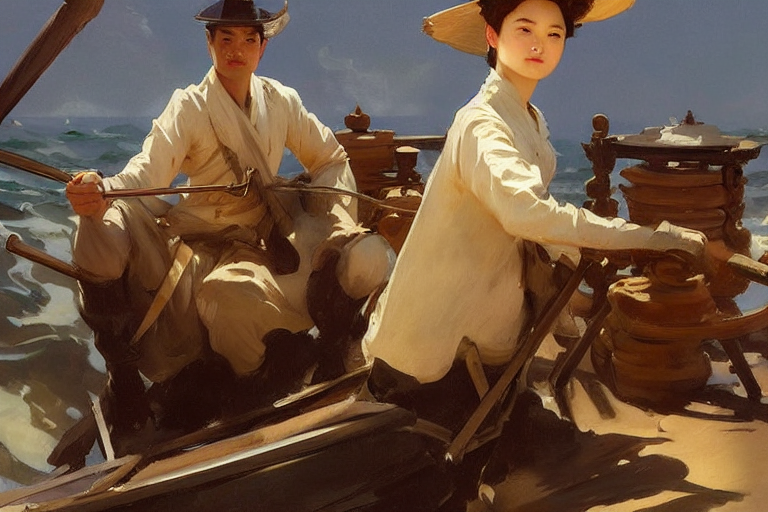 1 9 Century, Sea Ironclad Travel To China, Jodhpurs Greg Man...