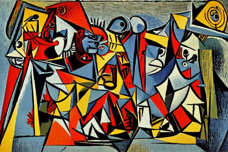 Defeated Machinery By Picasso