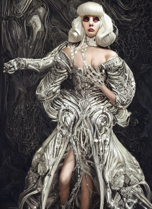 Photoshoot Of Beautiful Lady Gaga By Irakli Nadar With Intri...