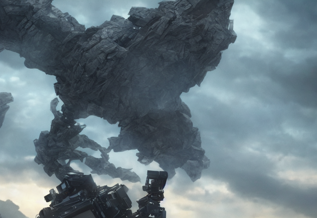 Vfx Color Film Closeup, Titan Fall Irl, Low - Key Lighting A...