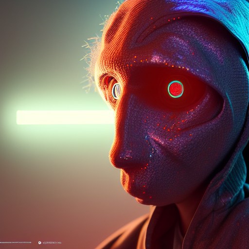 Photoreal Portrait Intricate Darkwar Pumuckl Wearing A Dark...