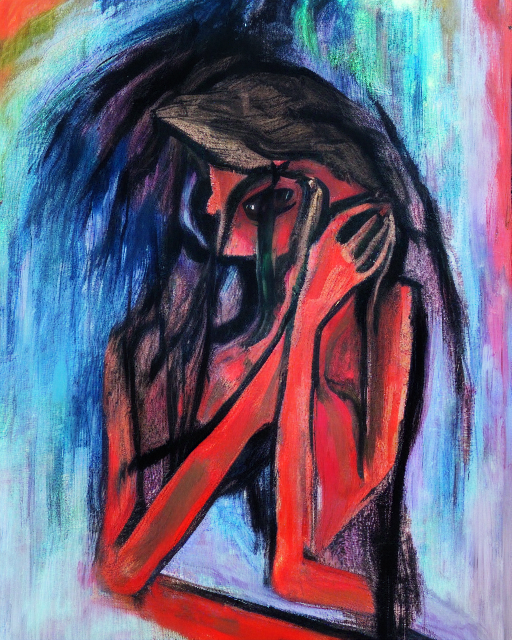 Despair Personified, Abstract Artwork