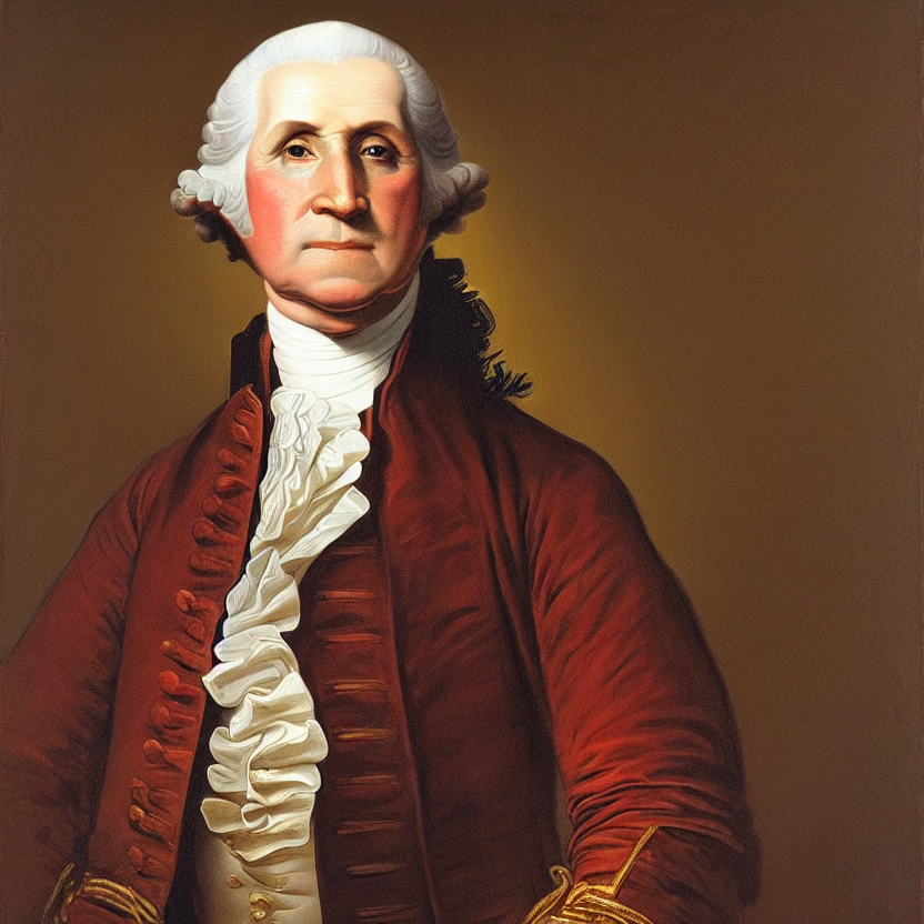 George Washington By Kehinde Wiley And Rembrandt  5. Photore...
