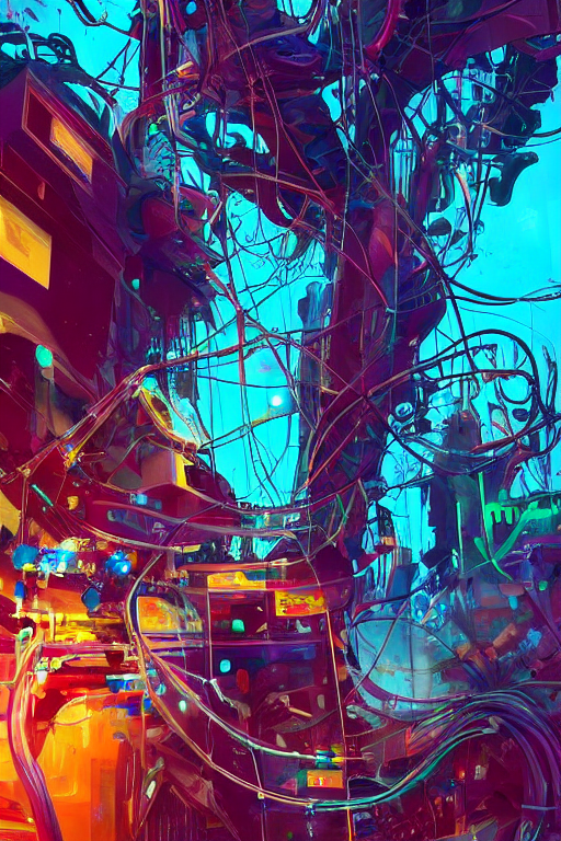Epic 3 D Abstract Pseudo Software Hackers At Terminal, Wild...