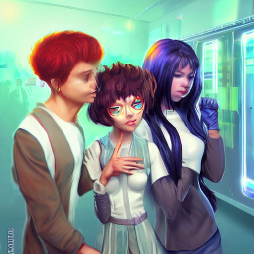 A Humanoid Cat - Priest Introduces Two Computer Nerds, In Th...
