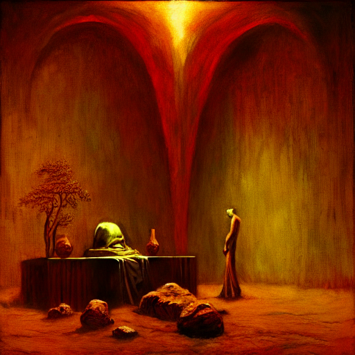 Dark Enlightenment, Alchemy, Albedo, Volumetric Dark Natural...