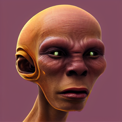 Skin Concept Head Venus Alien     Trending On Artstation, Sh...