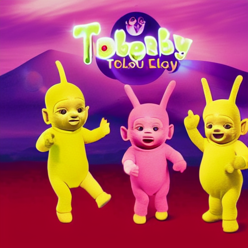 Album Cover Art Teletubbies